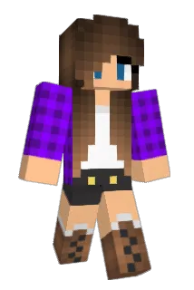 MiaBeePlayz Minecraft avatar full body