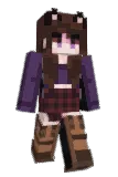 MiaFM Minecraft avatar full body
