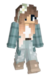 MiaRivaRossa Minecraft avatar full body