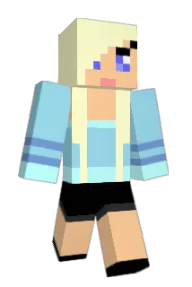 Miamee Minecraft avatar full body