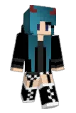 Miazei Minecraft avatar full body