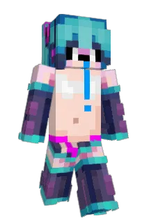 Miazin Minecraft avatar full body