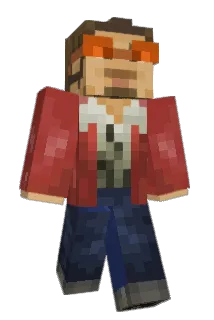 Micahaha Minecraft avatar full body
