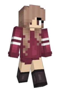 Michaska Minecraft avatar full body
