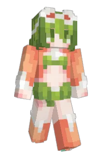 MicheMeio Minecraft avatar full body