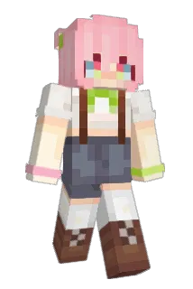 MichiruruPan Minecraft avatar full body