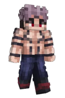 MichouGR Minecraft avatar full body