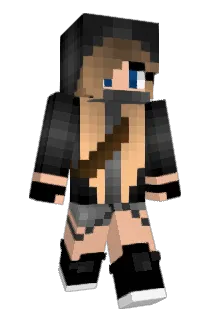 MichyGirl Minecraft avatar full body