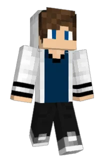 MicroV Minecraft avatar full body