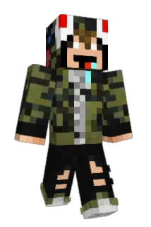 Microbar Minecraft avatar full body