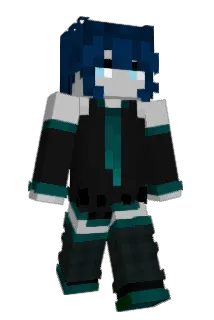 Microlenchen Minecraft avatar full body