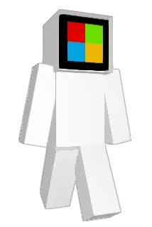 Microsoft Minecraft avatar full body