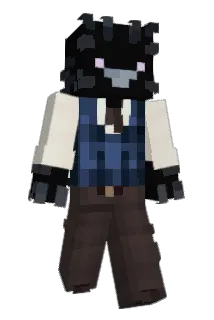 MidKnightRaven Minecraft avatar full body