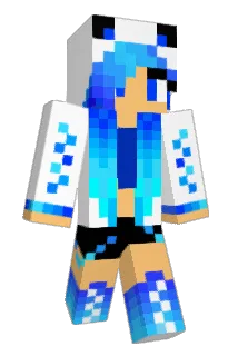 Middnight Minecraft avatar full body