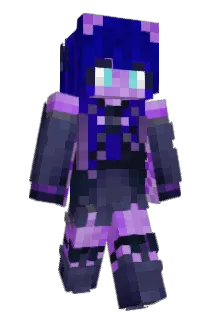 MidnightLunaRose Minecraft avatar full body