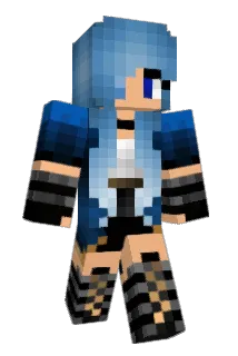 MidnightMoonie15 Minecraft avatar full body