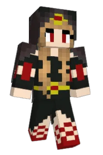 MidnightRose1029 Minecraft avatar full body