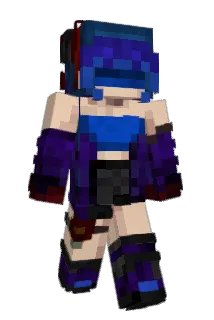 Midnight_Zadi Minecraft avatar full body