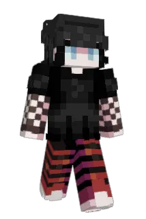 MidoriPunch Minecraft avatar full body