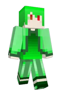 MidorinoL Minecraft avatar full body