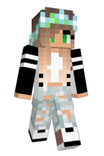 Mieqcx Minecraft avatar full body