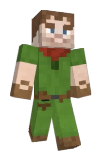 MightyButler Minecraft avatar full body