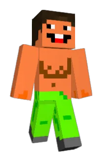 MightyNerd Minecraft avatar full body