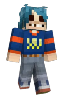 MightyRobZord Minecraft avatar full body