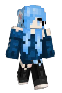 Mihoshika Minecraft avatar full body