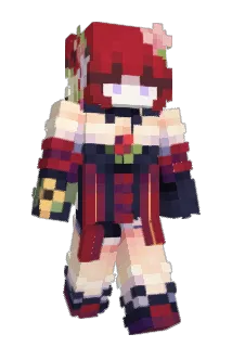MiiNiiBoo Minecraft avatar full body
