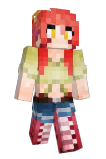 MiiaBestLamia Minecraft avatar full body