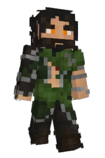 Miiksen Minecraft avatar full body