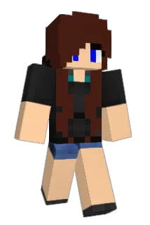 Miina4 Minecraft avatar full body
