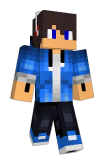 MikGames Minecraft avatar full body