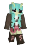 MikaKur0mi Minecraft avatar full body