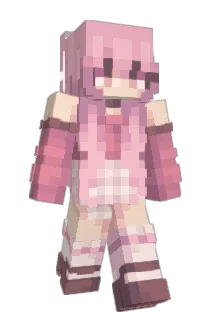 MikarasuVT Minecraft avatar full body