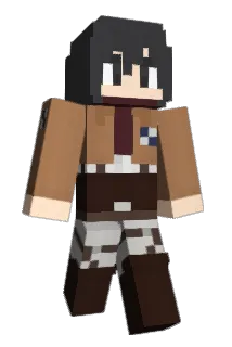 MikasaS2 Minecraft avatar full body