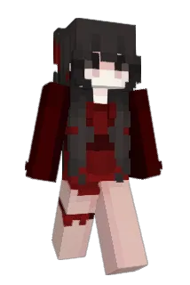 Mikasinha Minecraft avatar full body
