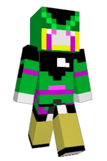 MikeDaMegaMan Minecraft avatar full body