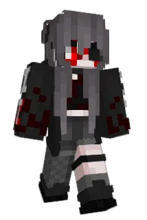 MikiHajima_ Minecraft avatar full body
