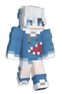 MikiMisaki Minecraft avatar full body
