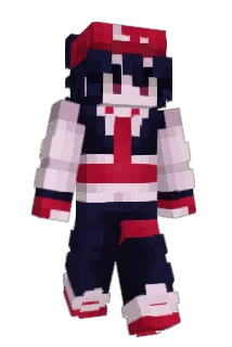 MikitoCafe Minecraft avatar full body