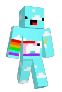 Mikkeldc Minecraft avatar full body