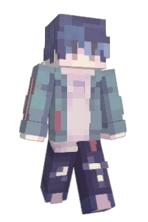 MikoBiko Minecraft avatar full body