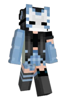 MikoKitsu Minecraft avatar full body