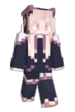 MikoPyon Minecraft avatar full body
