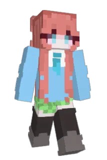 MikuUchiha Minecraft avatar full body
