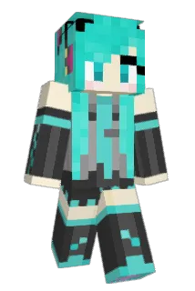 Miku_69 Minecraft avatar full body
