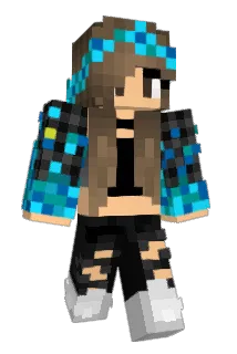 Mikudee Minecraft avatar full body