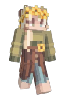 Mikudeth Minecraft avatar full body